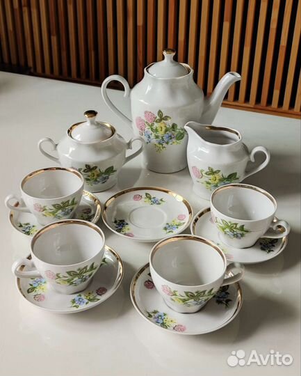 Чайный Кофейный сервиз набор СССР