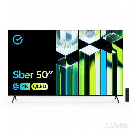 Телевизор Sber Qled 4K UHD 50