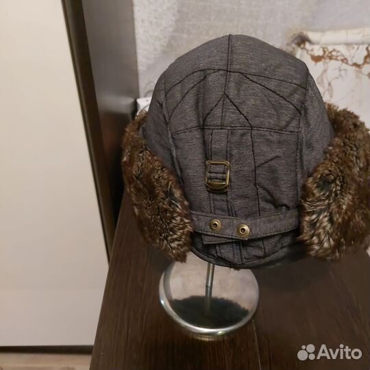 Мужская зимняя шапка ушанка