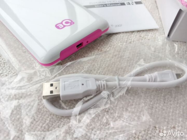 Переносной жёсткий диск HDD 750 Gb