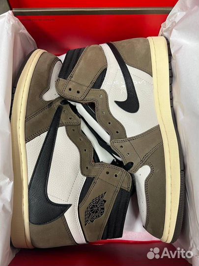 Кроссовки Air Jordan 1 Travis Scott Mocha