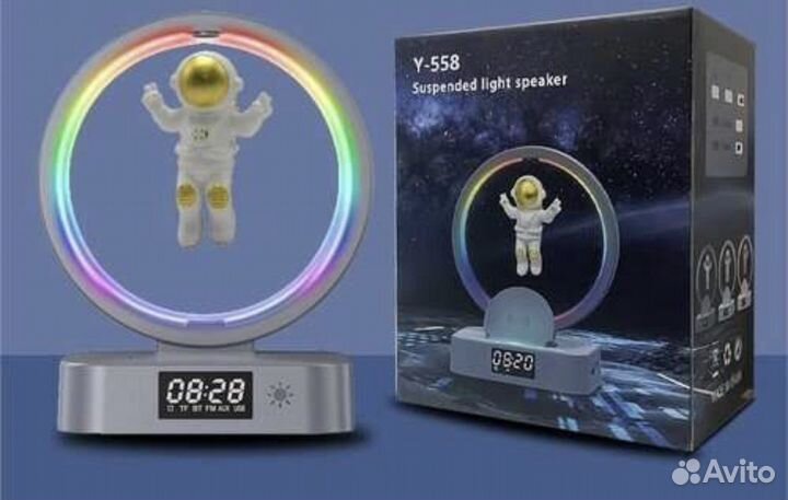 Умный ночник Астронавт + bluetooth колонка