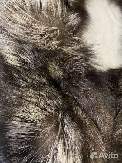 Воротник из чернобурки