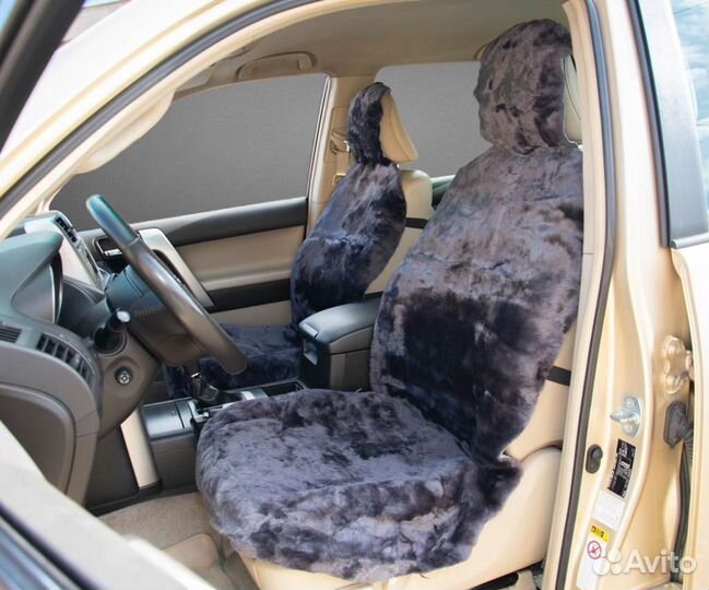 Накидки на сиденья из велюра