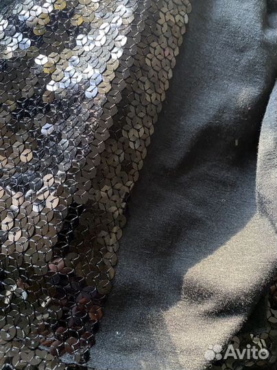 Ткань в пайетках для вечернего наряда