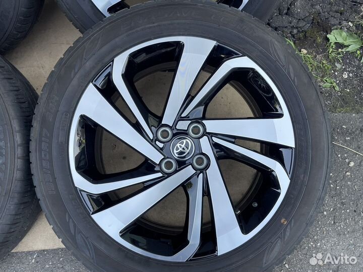 Колеса toyota raizer 195/60/17 4/100 лето новое