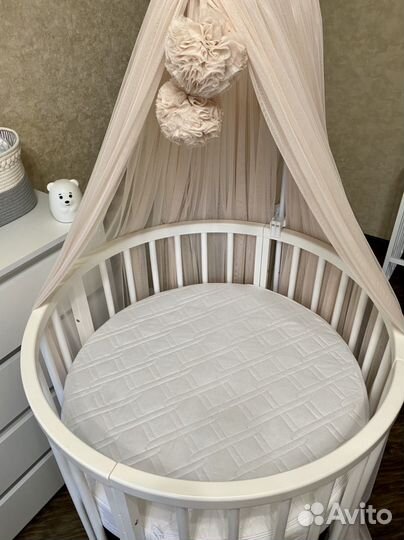 Матрас детский круглый