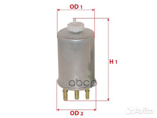 Фильтр топливный ssangyong kyron 2.0 2005 - / S