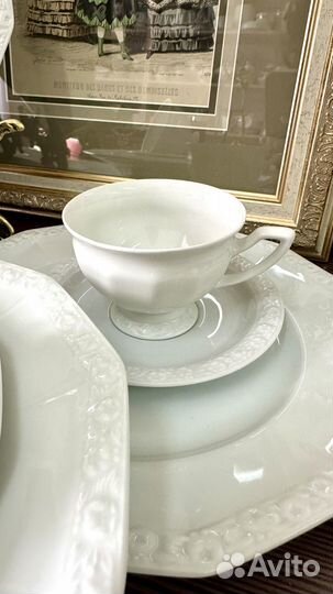 Чайные пары и тарелки Rosenthal серия Maria