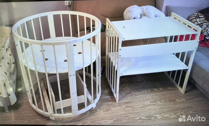 Кроватка трансформер 8в1