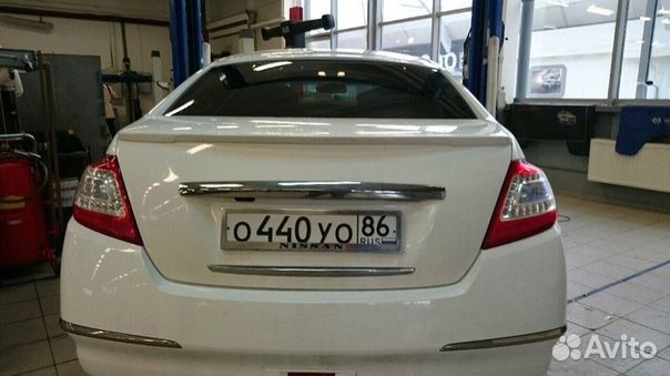 Спойлер Nissan Teana J32