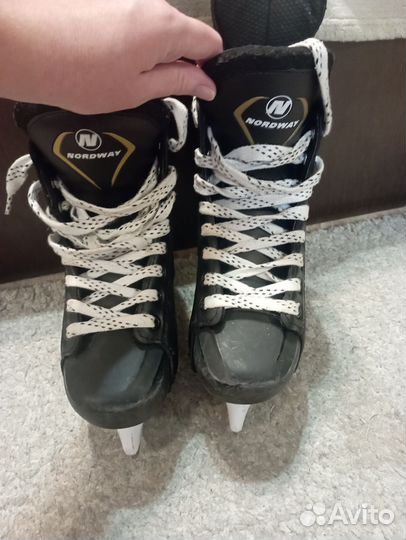 Коньки хоккейные nordway 36