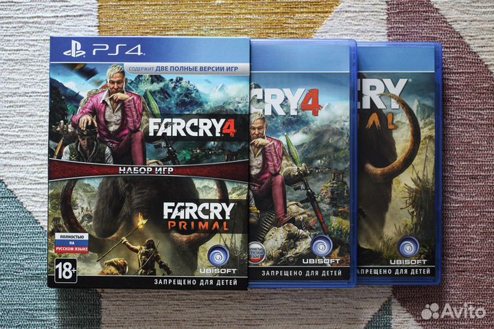 Комплект игр Far Cry / PS4