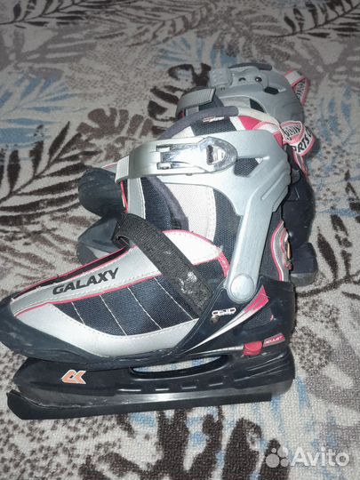 Коньки детские galaxy,раздвижные