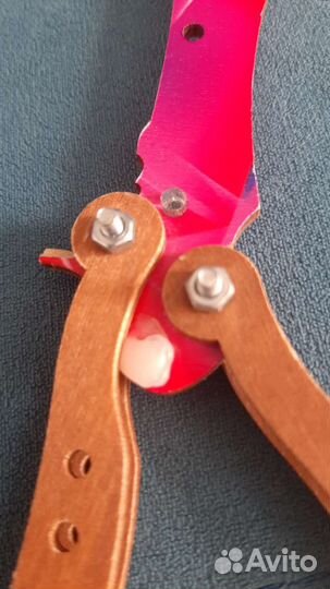 Нож складной(бабочка)