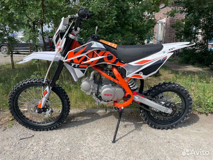 Питбайк Kayo basic TT125 17/14 KRZ кикстартер