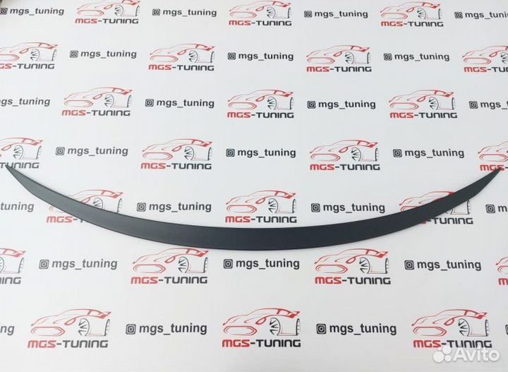 Спойлер на Mercedes S-Coupe c217 (Черный мат)