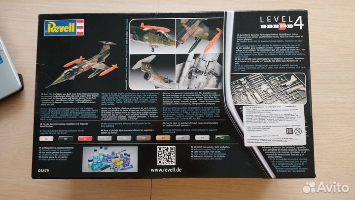 F-104G Starfighter Revell 1:72 Модель самолета