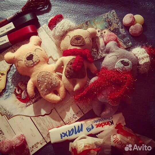 Игрушки ручной работы. Игрушки из фетра Бычок 2021