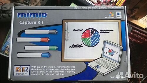 Mimio capture kit, interactive, pad