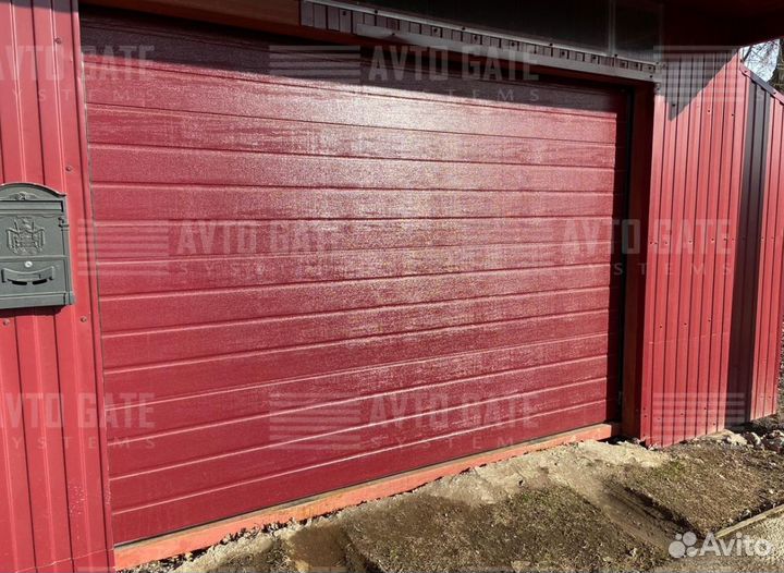 Гаражные секционные ворота