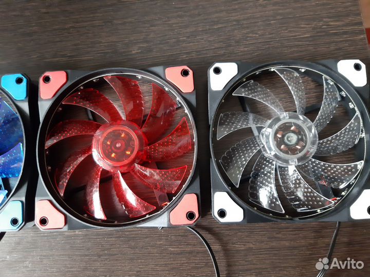 Кулер вентилятор для пк LED 120мм