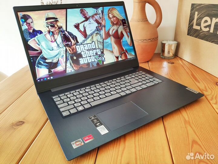 Большой Игровой 17,3 FHD IPS/3.5Ггц/8гб DDR4/SSD