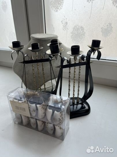 Подсвечники / кольца для салфеток