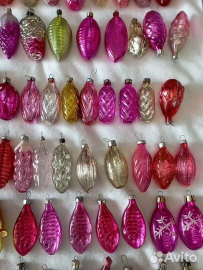 Елочные игрушки СССР