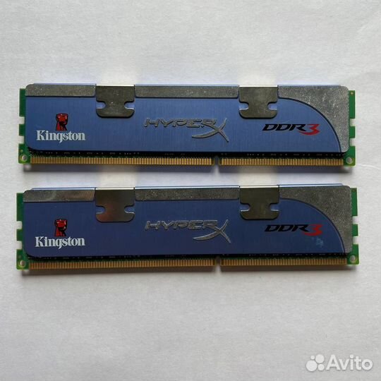 Опер. память ddr3 hyperx(Kingston) blu 4 gb(2x2gb)