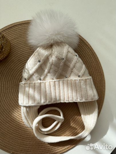 Шапка зимняя для девочки Piccolo angelo