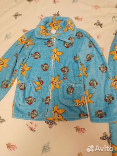 Пижама детская теплая