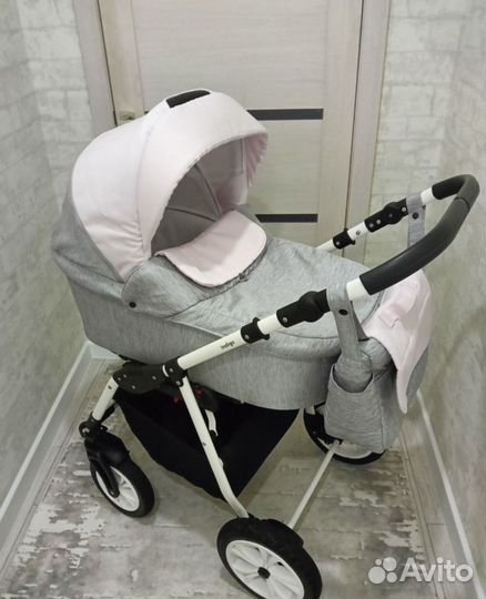 Коляска 3 в 1 индиго