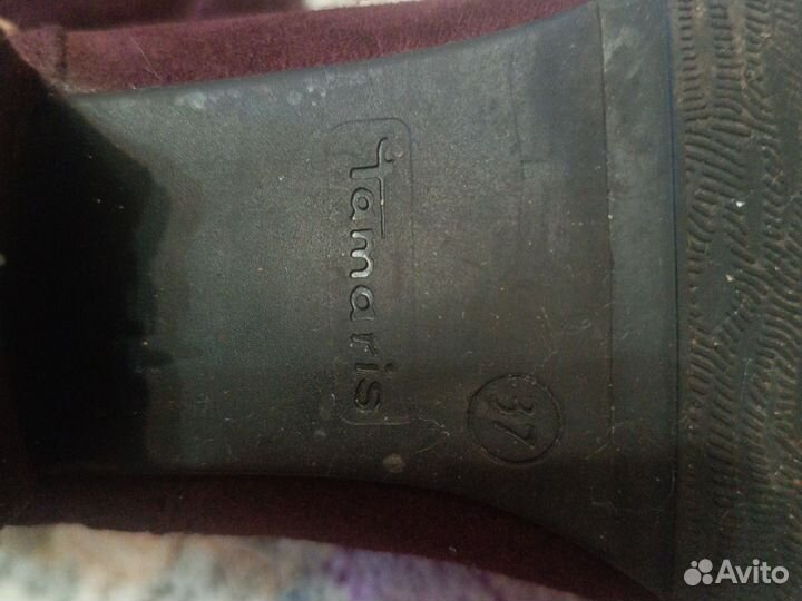 Сапоги ботфорты 37