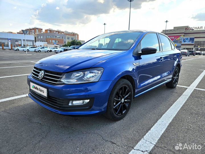 Volkswagen Polo 1.6 AT, 2019, 132 000 км