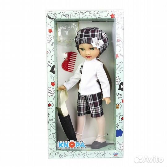 Кукла Мишель на учебе, 36 см