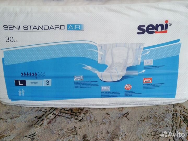 Памперсы для взрослых seni 3