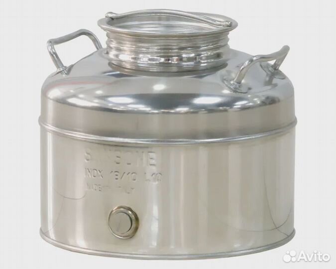 Традиционная бочка (бидон) 10 л с краном