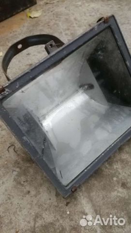 Прожектор уличный бу