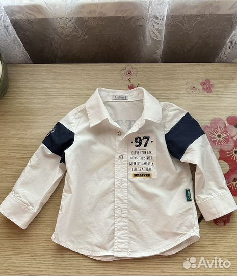 Пиджак и рубашка gulliver