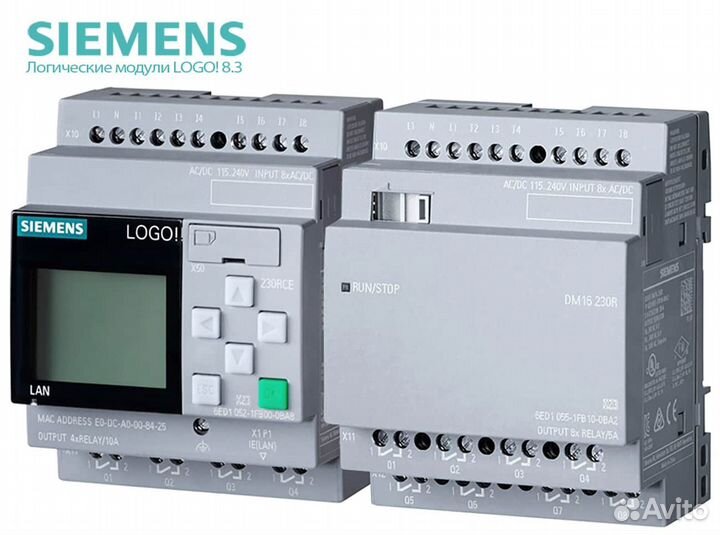 Siemens logo 8.3 AWS модули управления расширения