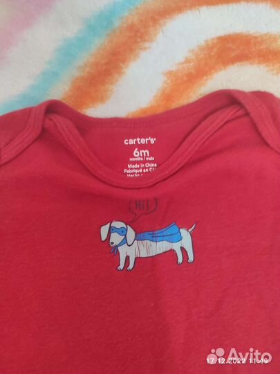 Картерс, Carters, боди