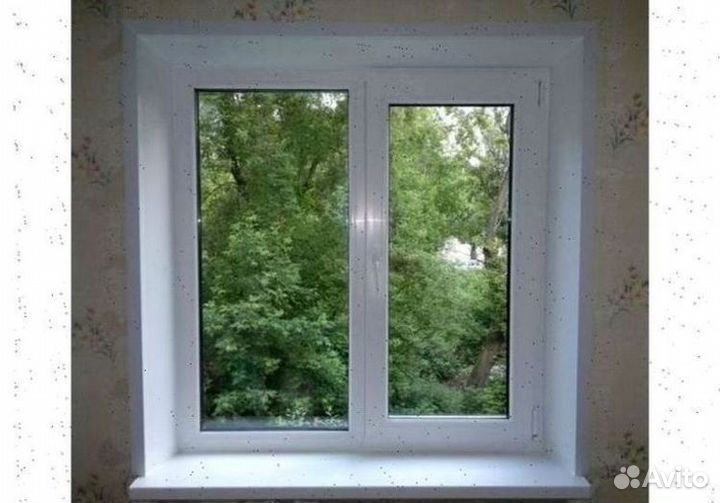 Окно пластиковое не б/у
