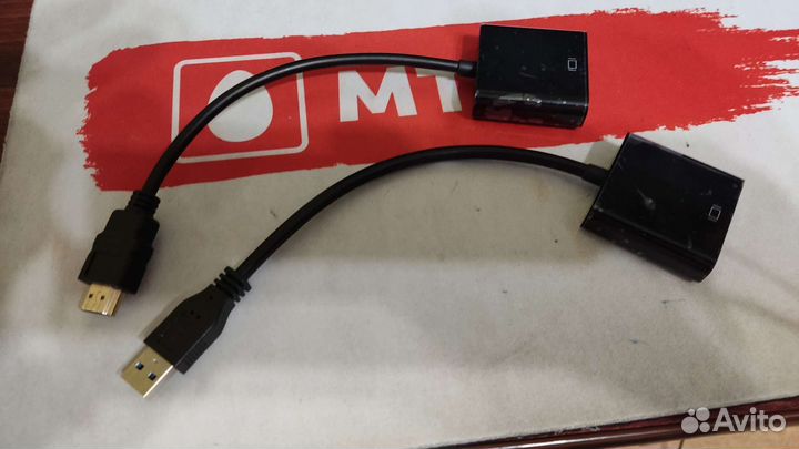 Переходник с usb на vga