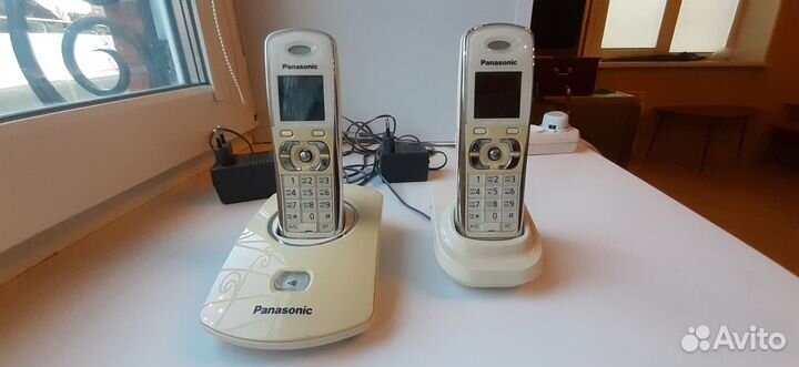 Радиотелефоны panasonic 2 трубки