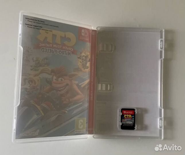 Игра Nintendo Switch CTR Crash Team Racing