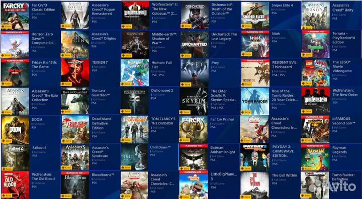Sony playstation 4-5 игры подписки