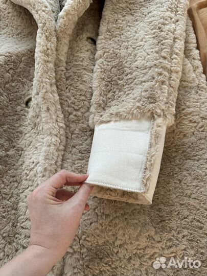 Шуба искусственная зимняя