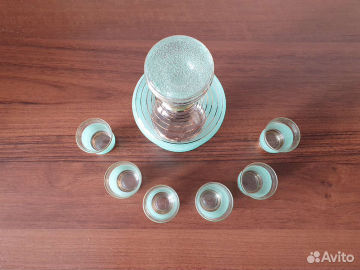 Графин с рюмками СССР