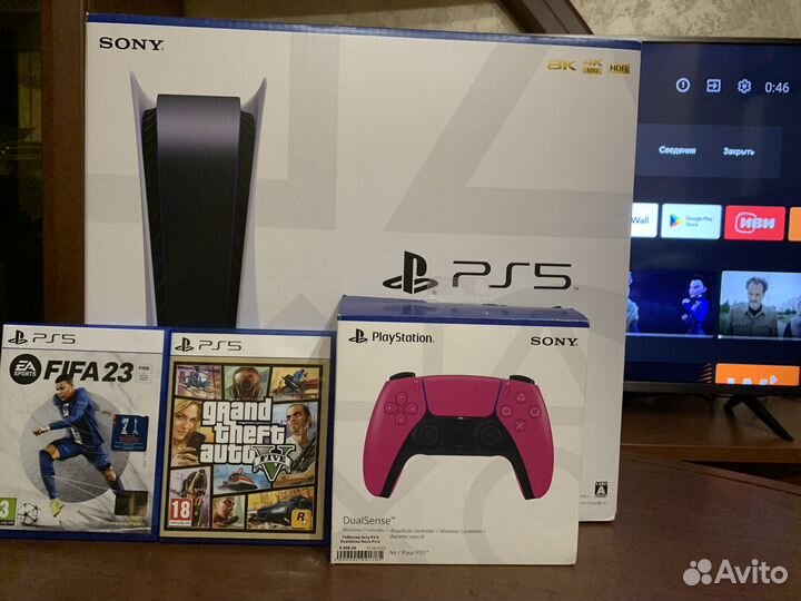 Sony playstation 5 ps5 +600 игр